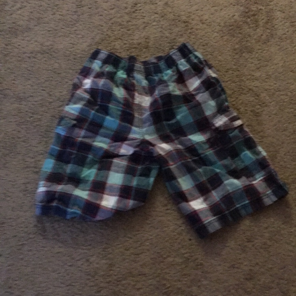 Plaid shorts